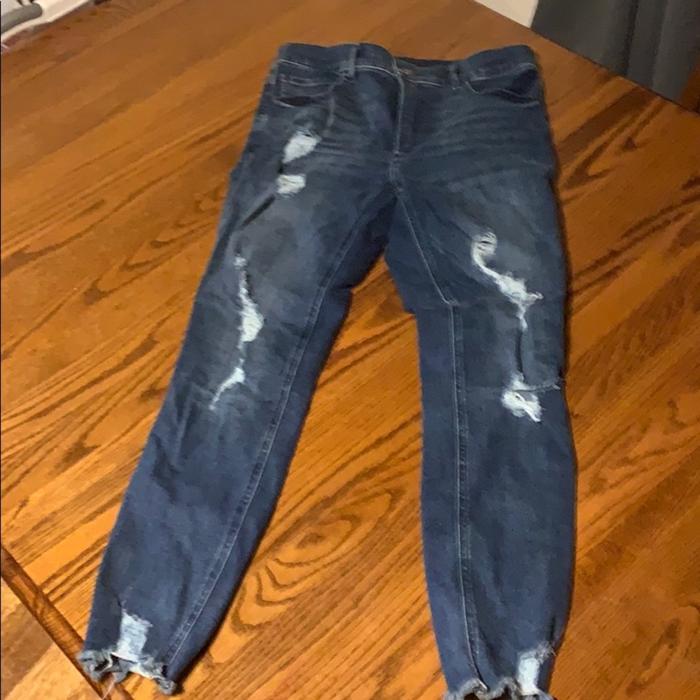 High waist skinny jean